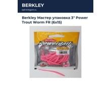 Berkley Мастер упаковка 3" Power Trout Worm FR (6х15)