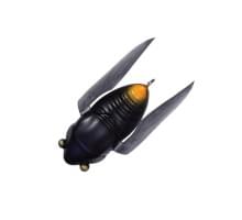 Воблер Megabass Tiny Siglett insect mat black II