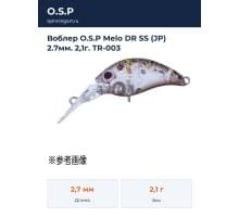 Воблер O.S.P Melo DR SS (JP) 2.7мм. 2,1г. TR-003