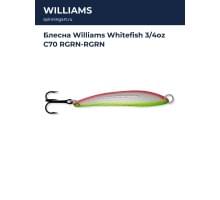 Блесна Williams Whitefish 3/4oz C70 RGRN-RGRN