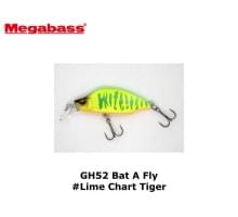 Воблер Megabass GH44 Bat a Fry lime chart tiger