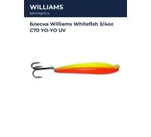 Блесна Williams Whitefish 3/4oz C70 YO-YO UV