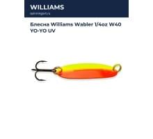 Блесна Williams Wabler 1/4oz W40 YO-YO UV