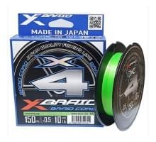 Шнур X-Braid Braid Cord PE X4 150m chartreuse #1.5 25lb 0.205mm 11.2kg