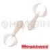 Мягкие приманки Megabass Rock Hog 2.5 pearl white 7шт