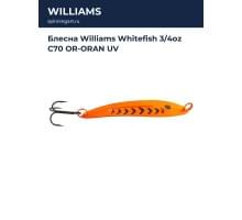 Блесна Williams Whitefish 3/4oz C70 OR-ORAN UV