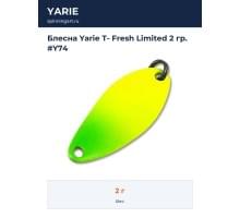 Блесна Yarie T- Fresh Limited 2 гр. #Y74