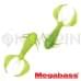 Мягкие приманки Megabass Rock Hog 2 chart/green & gold flake 10шт