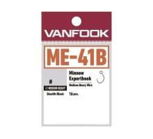 Крючки VanFook ME-41B #3 Minnow Expert Hook Barbless Medium Heavy 16 шт.