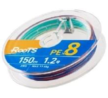 Шнур плетёный Gosen 8PE Roots 200м Light Green #2 (35Lb/15,9кг)