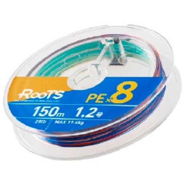 Шнур плетёный Gosen 8PE Roots 200м Light Green #2 (35Lb/15,9кг)