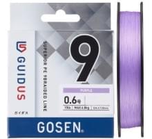 Шнур плетёный Gosen 9PE Guidus Superrior Light Green 150м #1.2 (27Lb/12,2кг)