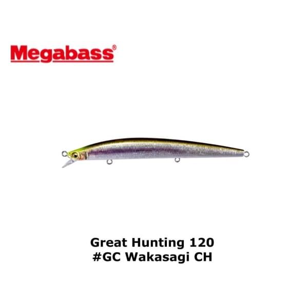 Воблер Megabass GH120 gc wakasagi ch