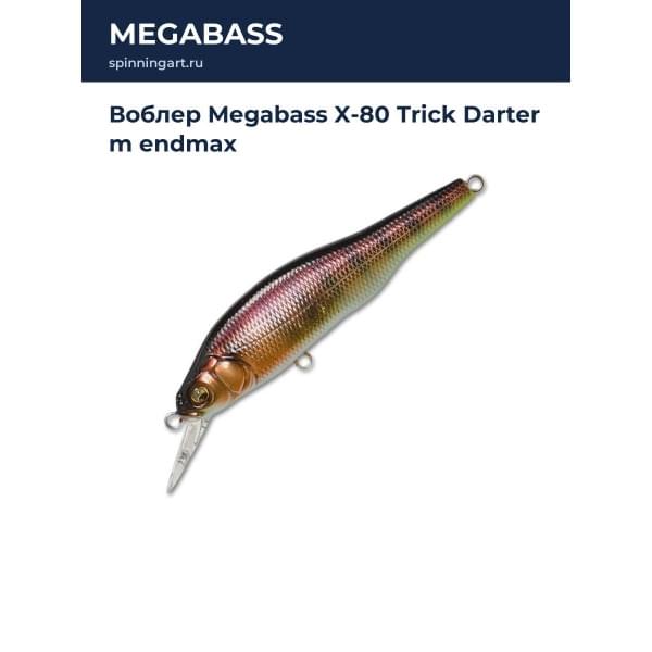 Воблер Megabass X-80 Trick Darter m endmax