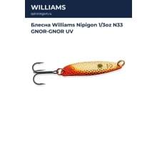 Блесна Williams Nipigon 1/3oz N33 GNOR-GNOR UV