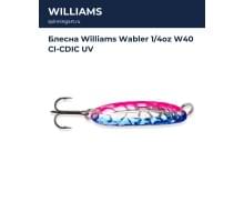 Блесна Williams Wabler 1/4oz W40 CI-CDIC UV