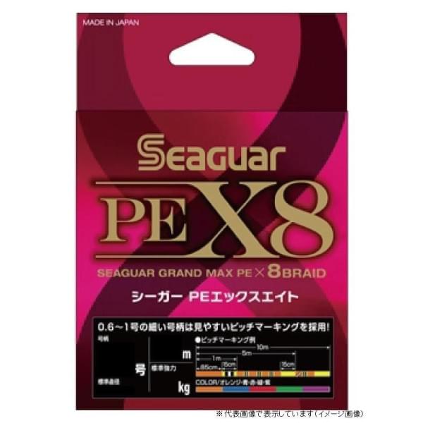 Шнур Seaguar Kureha PE X8 Grandmax 300m multicolor #5 78lb 0.37mm 35.4kg