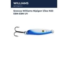 Блесна Williams Nipigon 1/3oz N33 EBN-EBN UV
