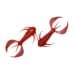 Мягкие приманки Megabass Rock Hog 2.5 solid red 7шт