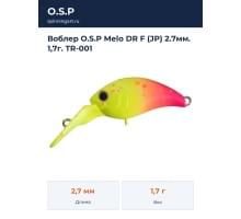 Воблер O.S.P Melo DR F (JP) 2.7мм. 1,7г. TR-001