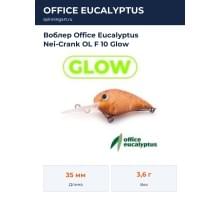 Воблер Office Eucalyptus Nei-Crank OL F 10 Glow