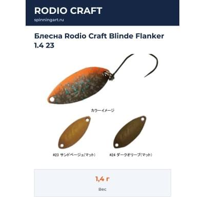Блесна Rodio Craft Blinde Flanker 1.4 23