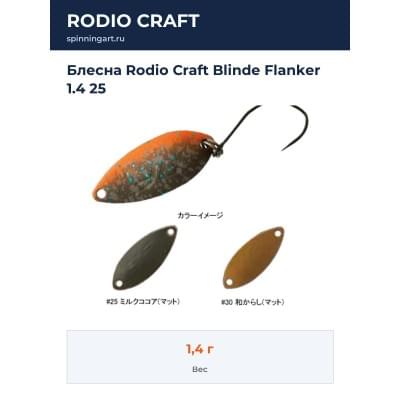 Блесна Rodio Craft Blinde Flanker 1.4 25