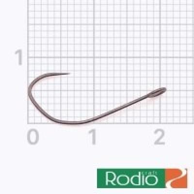 Крючки одинарные Rodio Craft Honey Comb T Hook Long Shank #6 15шт