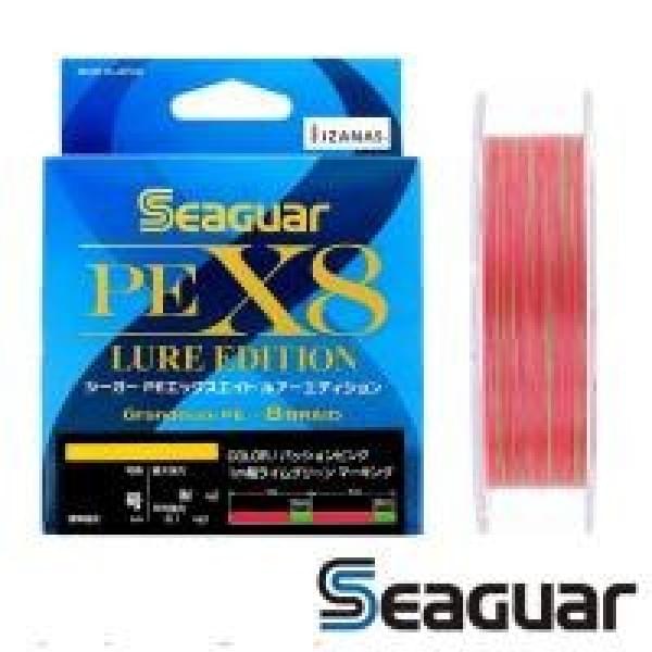 Шнур Seaguar Kureha PE X8 Lure Edition 150m multicolor #2 35lb 0.235mm 15kg