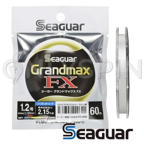 Флюорокарбон Seaguar Kureha Grandmax FX 60m #1.2 0.185mm 2.15kg