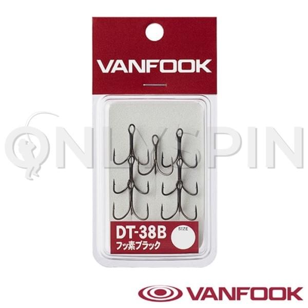 Крючки тройные Vanfook DT-38B #8 7шт