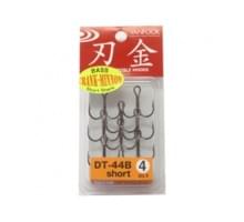 Крючки тройные Vanfook DT-44B #4 8шт