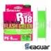 Шнур Seaguar Kureha PE X8 R18 Seabass Flash Green 200m #1 19lb 0.165mm 8.6kg