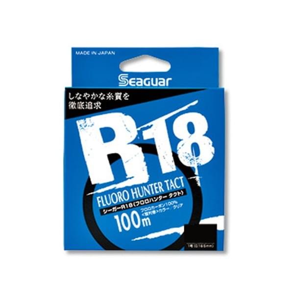Флюорокарбон Seaguar Kureha R18 Fluoro Hunter Tact 100m #1 4lb 0.165mm 1.8kg