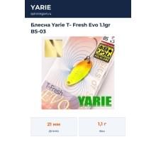 Блесна Yarie T- Fresh Evo 1.1gr BS-03