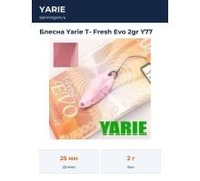 Блесна Yarie T- Fresh Evo 2gr Y77