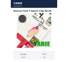 Блесна Yarie T-Spoon 1.4gr BJ-26