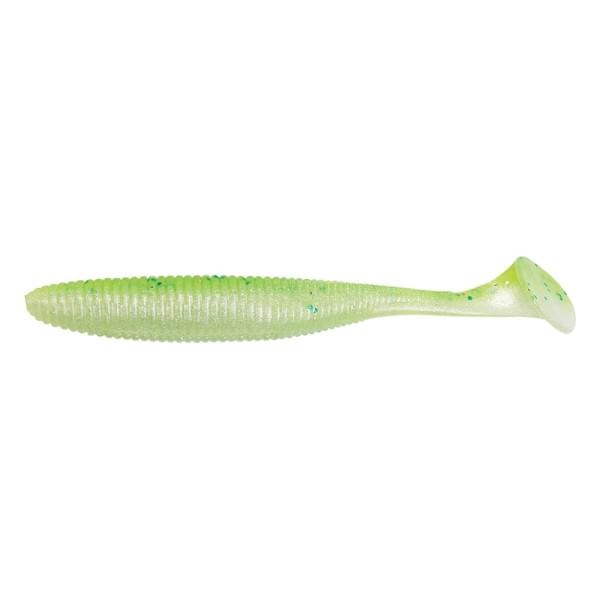 Виброхвост Jackall Rhythm Wave 4,8" (5 шт.) цв. chartreuse back shad