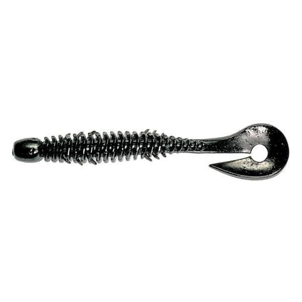 Твистер Jackall Wobbring 3" (10 шт.) цв. solid black