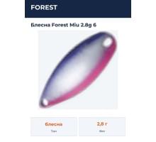 Блесна Forest Miu 2.8g 6