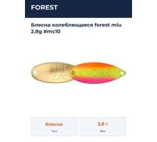 Блесна колеблющаяся forest miu 2.8g #mc10