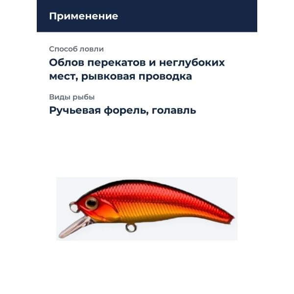 Воблер D-3 Custom Dahlia 45SS #09