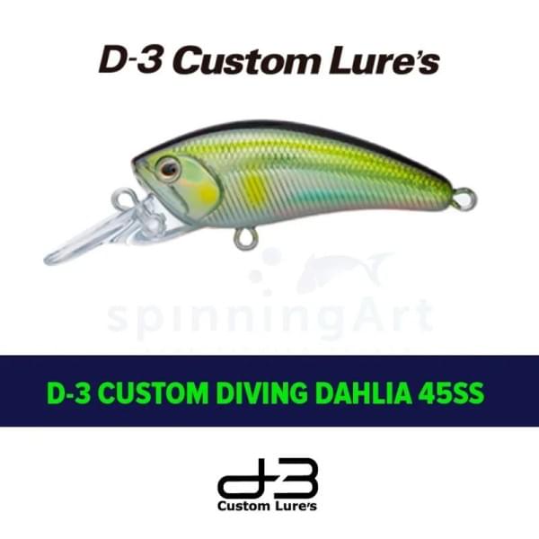 Воблер D-3 Custom Diving Dahlia 45SS