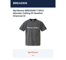Футболка BREADEN T-Shirt Monster Calling 01 Heather Charcoal M