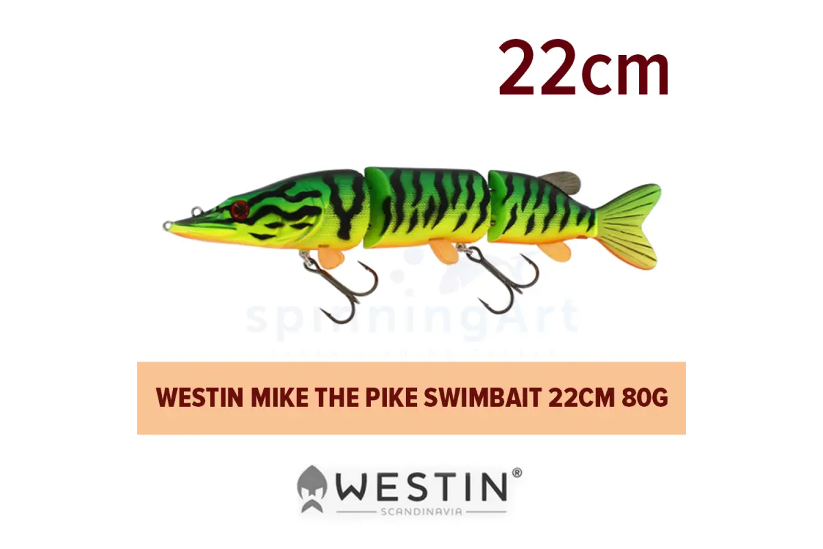 Приманка Westin Mike the Pike Swimbait 22cm 80g Sinking Crazy