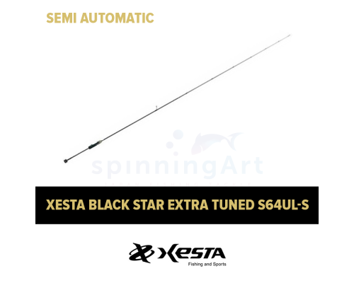 Спиннинг XESTA Black Star Extra Tuned S64UL-S Semi Automatic