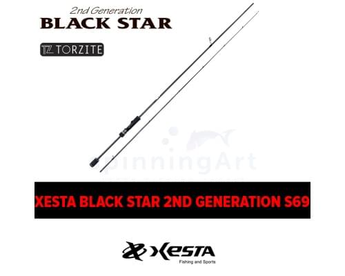 Спиннинг Xesta Black Star 2nd Generation S69 Technical Friction