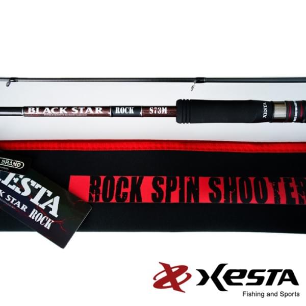 Спиннинг XESTA Black Star ROCK S73M ROCK SPIN SHOOTER