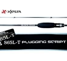 Спиннинг XESTA Black Star 2025 S65L-T 1.95m 1-12gr Plugging Sqript
