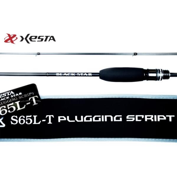 Спиннинг XESTA Black Star 2025 S65L-T 1.95m 1-12gr Plugging Sqript